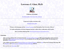 Tablet Screenshot of lawrenceglatz.com